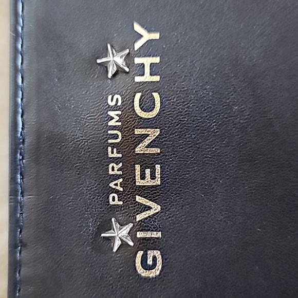 NEW Givenchy Perfume classy black and gold tone tote inside lined vegan leather - Picture 13 of 13